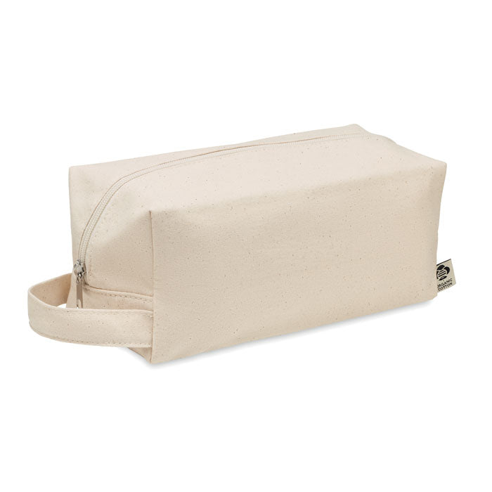 Organic Canvas Cosmetic Bag