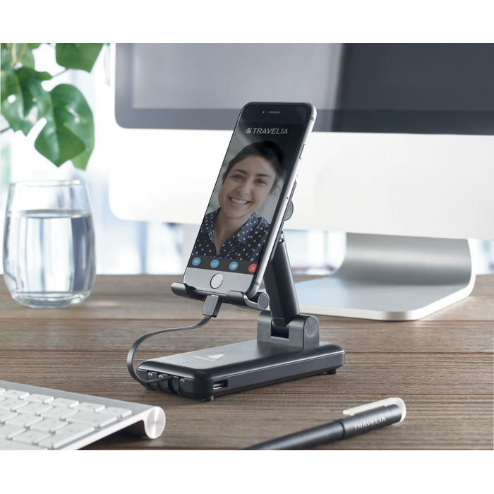 Foldable Phone Holder and Powerbank