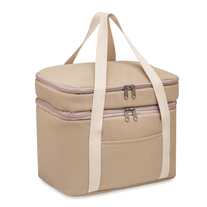 Canvas Cooler Bag with Cotton Strap