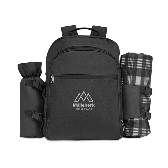 Polyester Backpack and Picnic Set