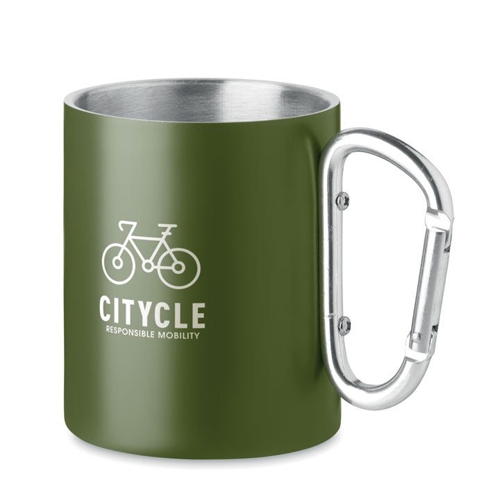Double Walled Metal Mug