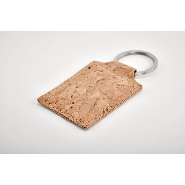 Rectangular Cork Keyring