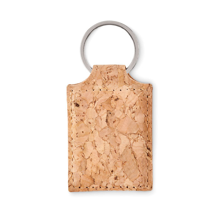 Rectangular Cork Keyring