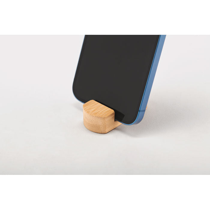 Mini Bamboo Phone Stand