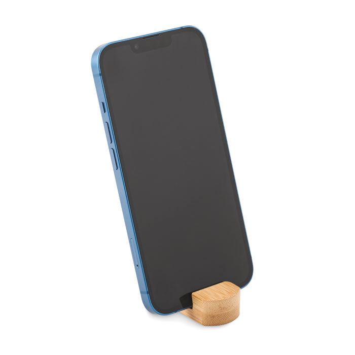 Mini Bamboo Phone Stand