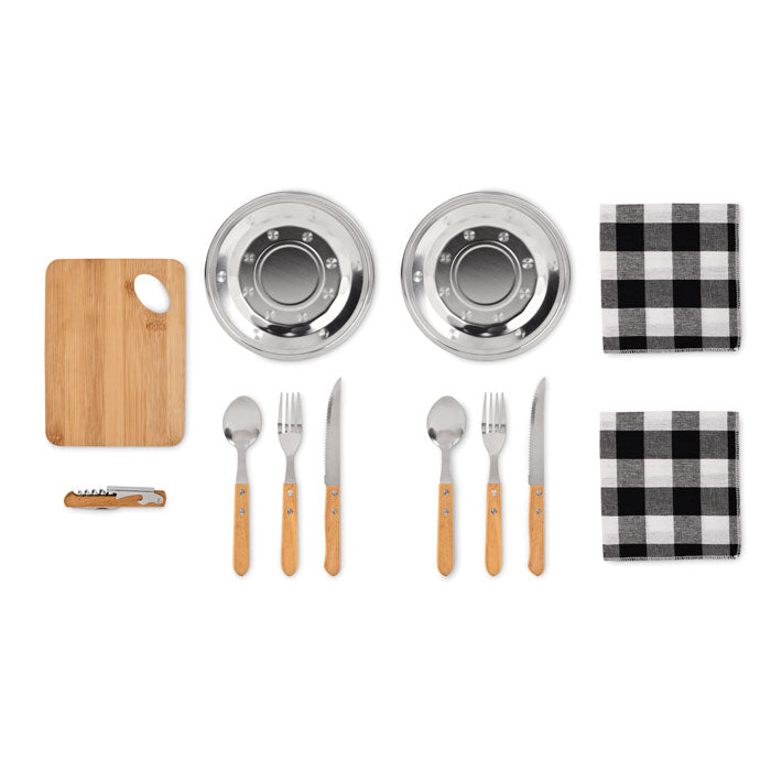 Tableware Picnic Set in Pouch