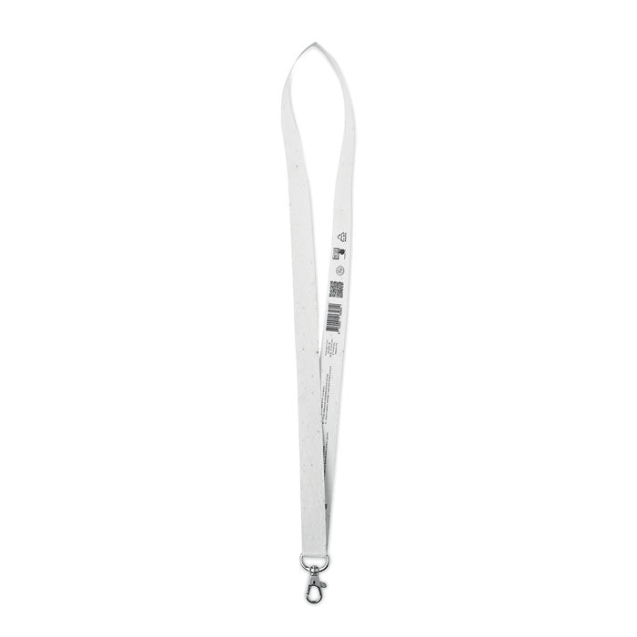Seed Paper Lanyard with Detachable Buckle