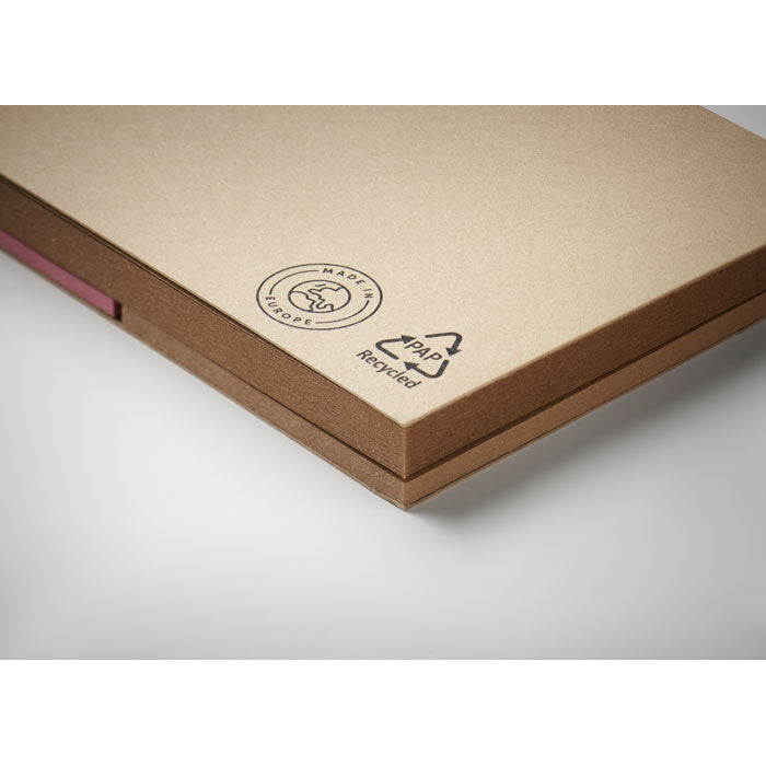Recycled Sticky Note Memo Pad Set