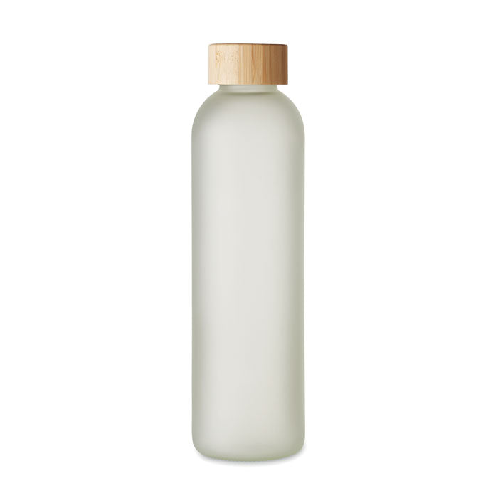 Sublimation Glass Bottle with Bamboo Lid