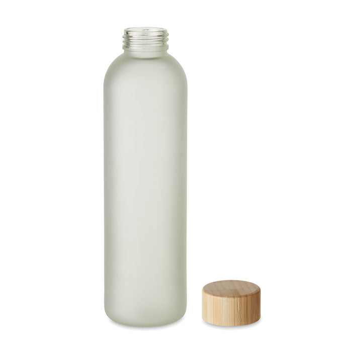 Sublimation Glass Bottle with Bamboo Lid
