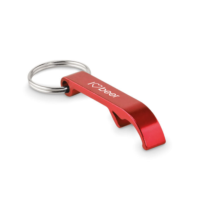 Recycled Aluminium Keyring Bottle Opener