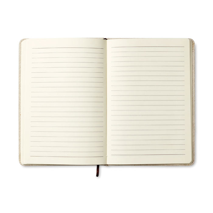 A6 Canvas Lined Notebook