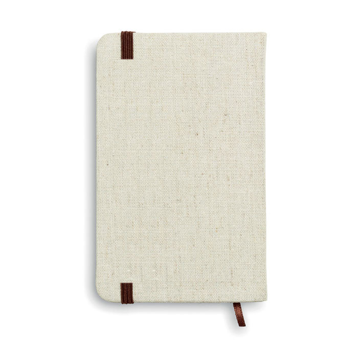 A6 Canvas Lined Notebook