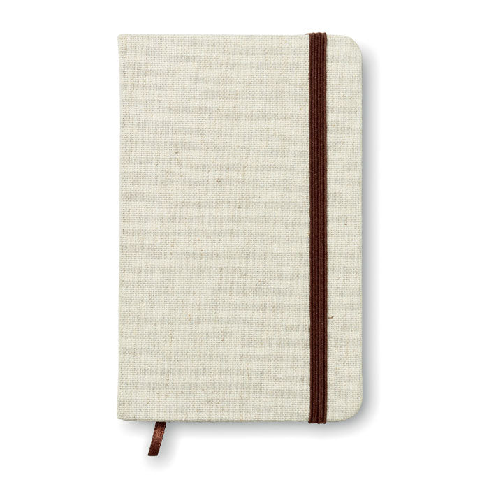 A6 Canvas Lined Notebook