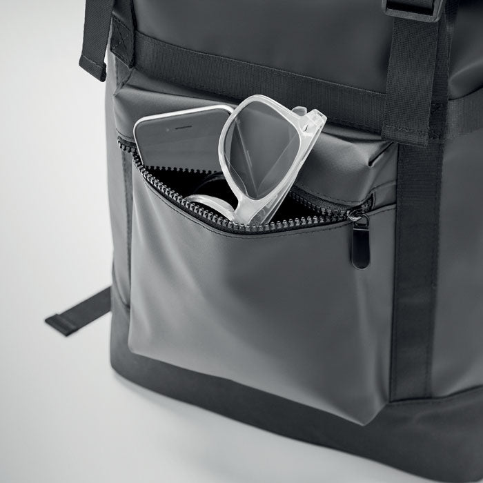 Rolltop Backpack in Tarpaulin