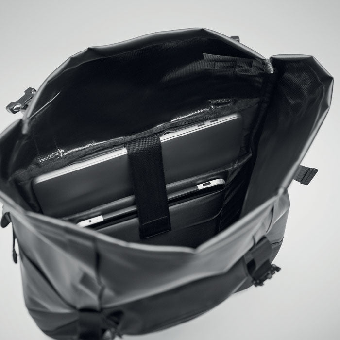 Rolltop Backpack in Tarpaulin