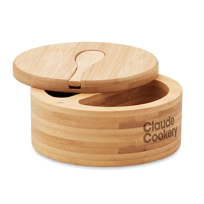 Salt and Pepper Box in Bamboo