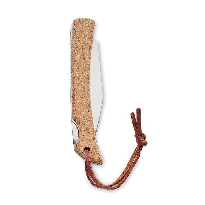 Foldable Knife in Cork