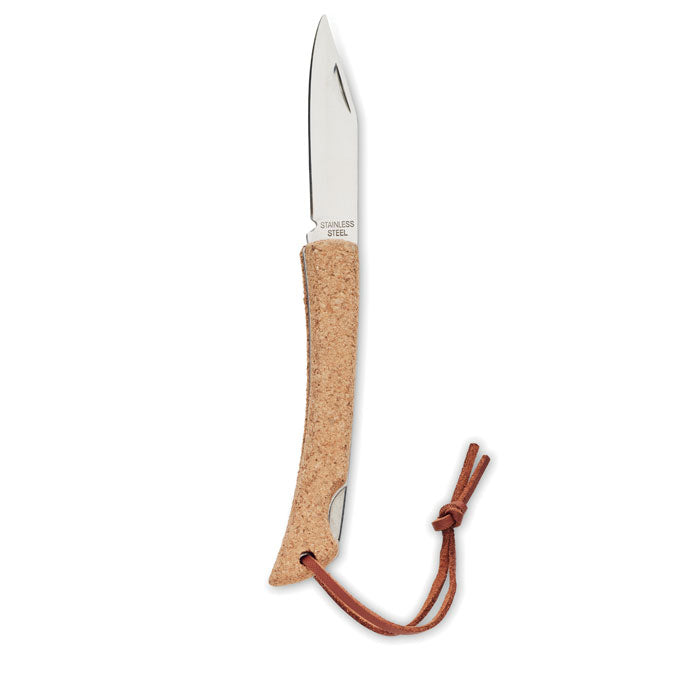 Foldable Knife in Cork