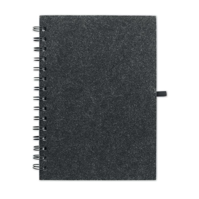 A5 Felt Cover Notebook