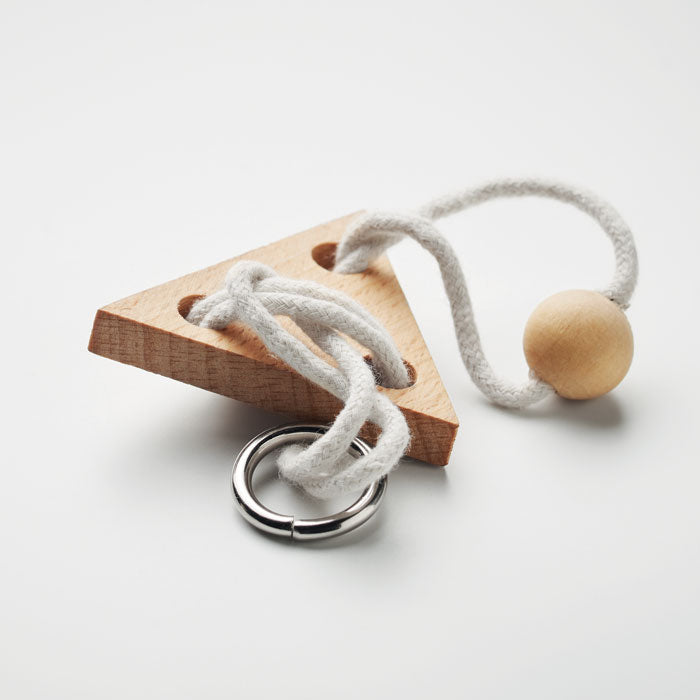 Wooden Triangle Brain Teaser