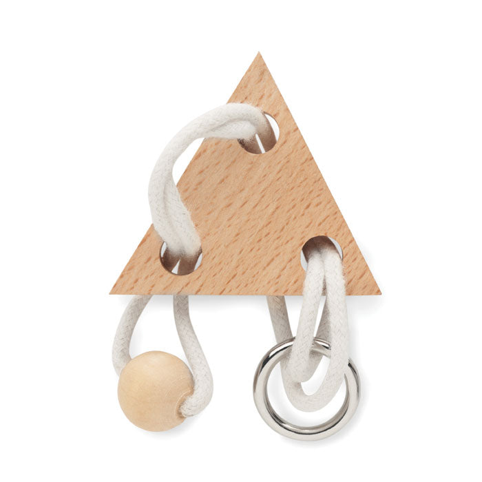 Wooden Triangle Brain Teaser