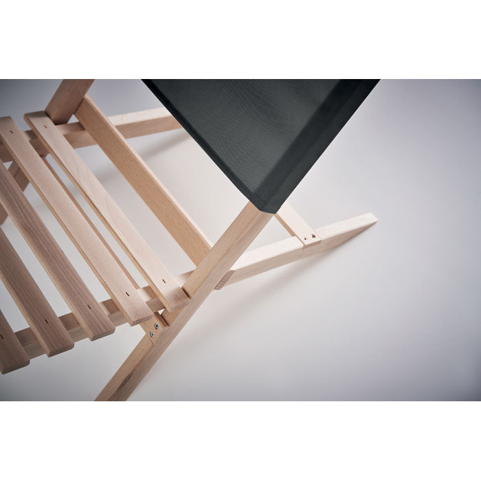 Foldable Wooden Beach Chair