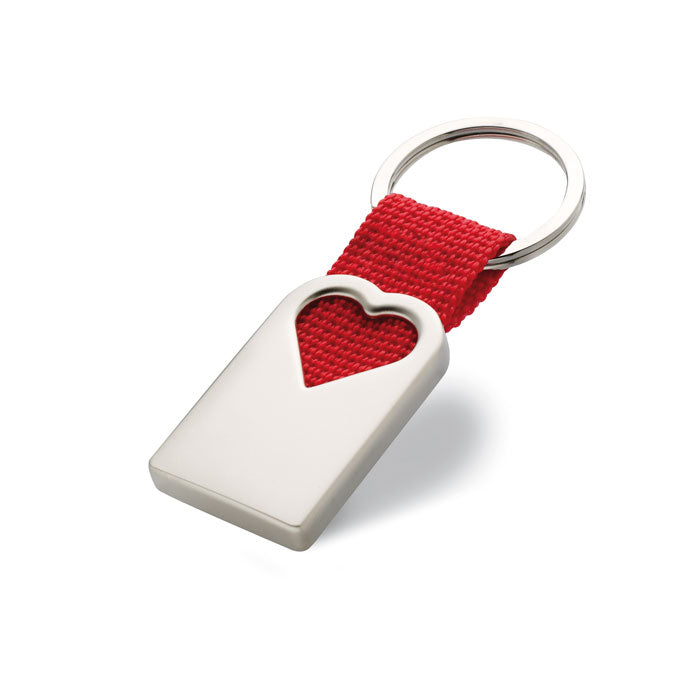 Heart Metal Keyring