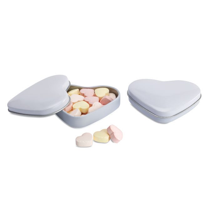 Heart Tin Box with Candies