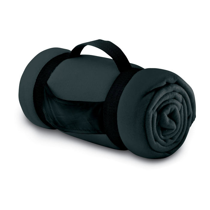 Fleece Blanket with Nylon Handle