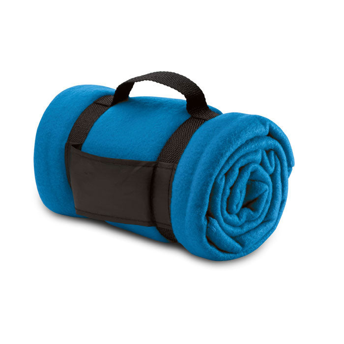 Fleece Blanket with Nylon Handle