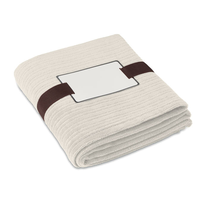 Soft Fleece Blanket Wrapped in Ribbon
