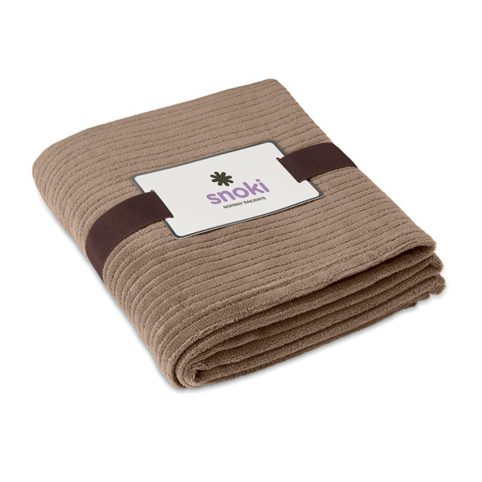 Soft Fleece Blanket Wrapped in Ribbon