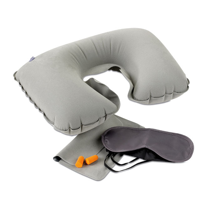 Travel Set with Pillow and Eye Mask