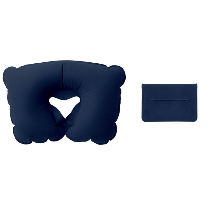 Inflatable Pillow in Velvet Pouch