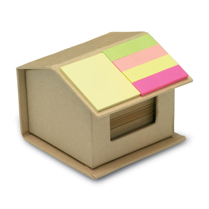 House Shaped Sticky Notes Pad Dispenser
