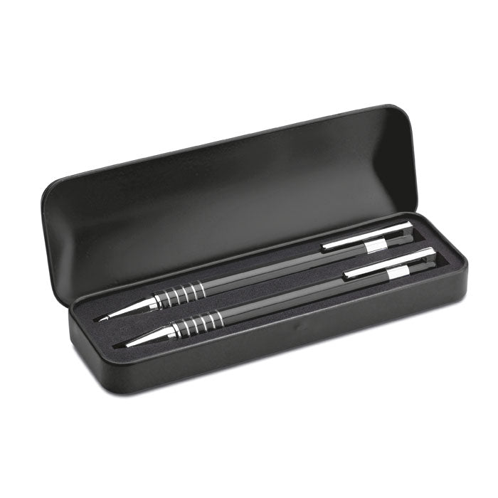 Aluminium Ballpoint Pen Set in Gift Box