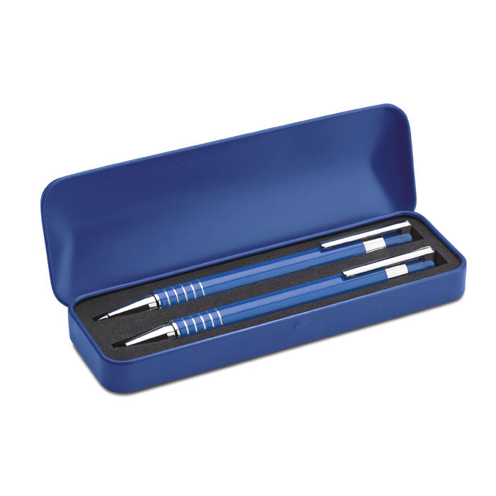 Aluminium Ballpoint Pen Set in Gift Box
