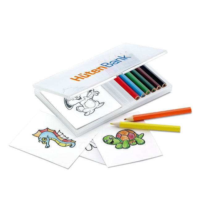 Wooden Colouring Pencils Set