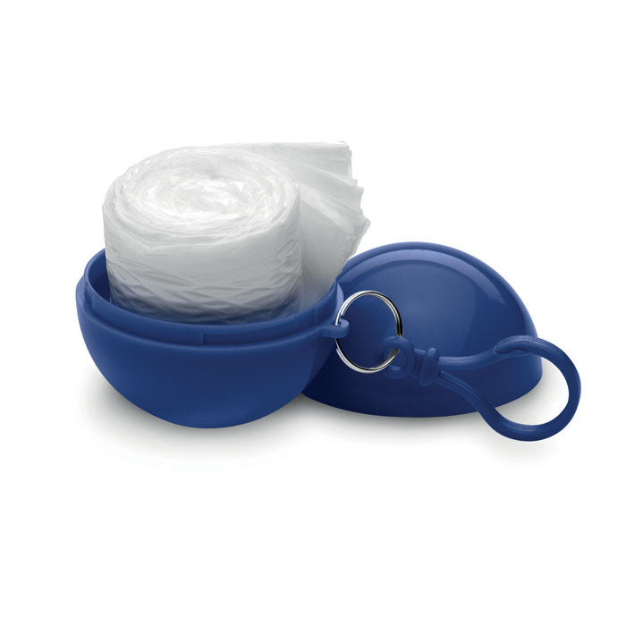 Transparent Poncho in Round Container