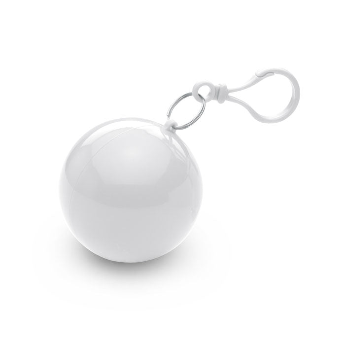 Transparent Poncho in Round Container