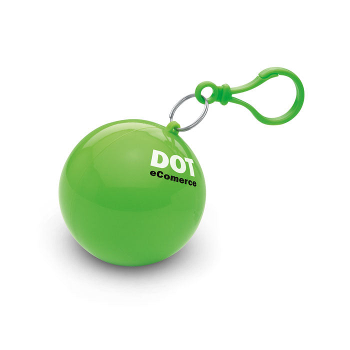 Transparent Poncho in Round Container