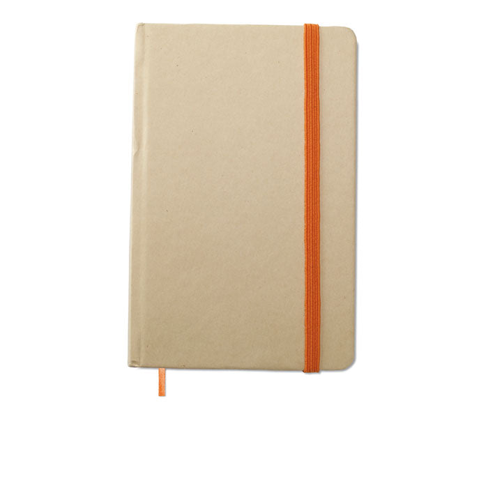 A6 Hard Cover Notebook with Recycled Paper