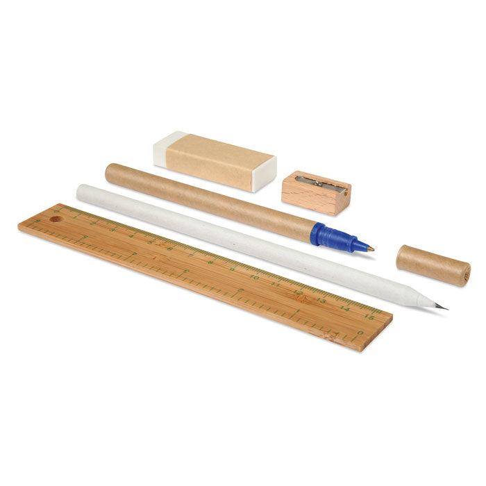 Stationary Set in Cotton Pouch