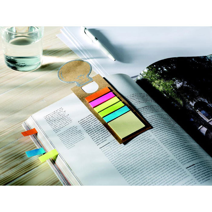 Bookmark with Sticky Memo Pad