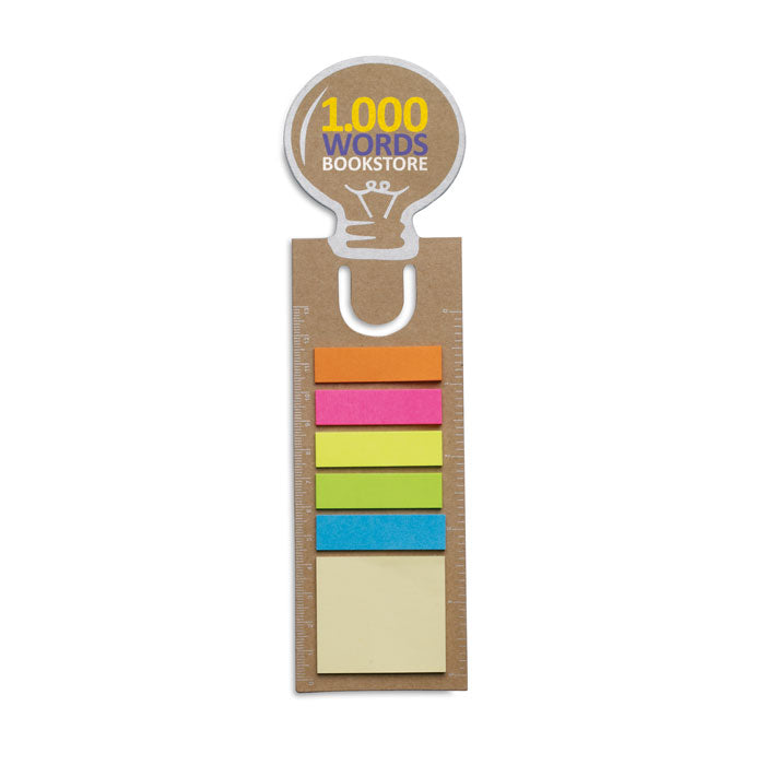 Bookmark with Sticky Memo Pad
