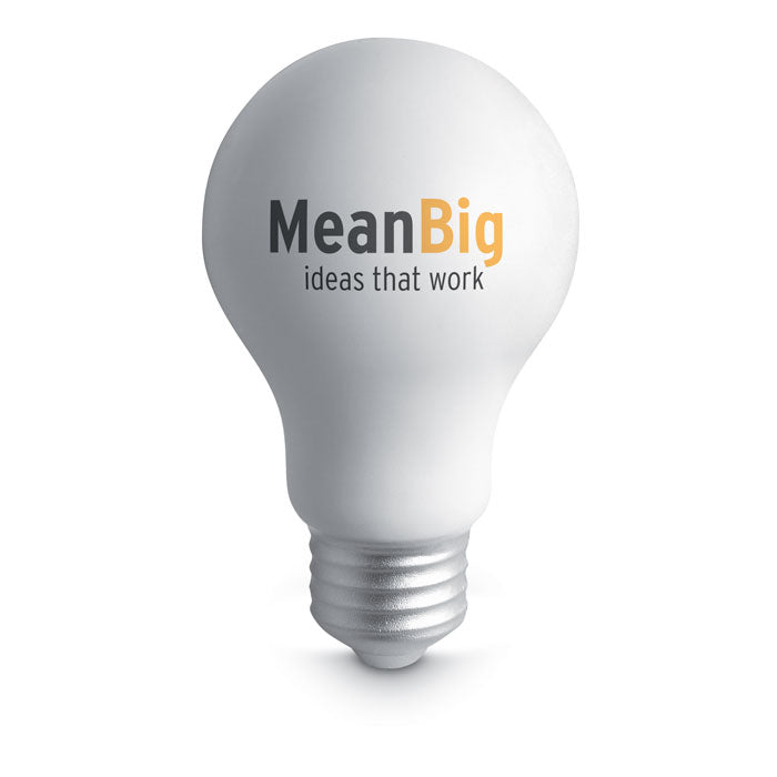 Light Blub Shaped Stress Toy