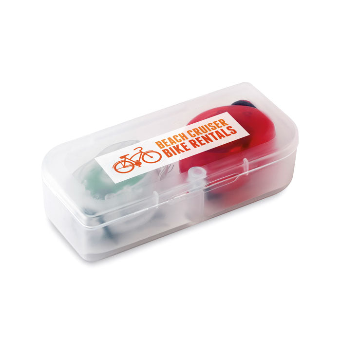 2 Bicycle Lights with Cell Batteries