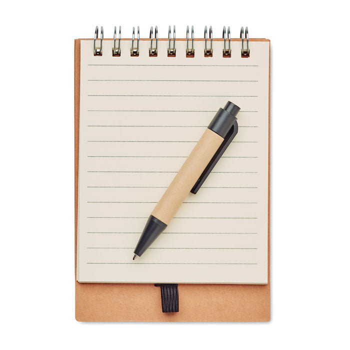 Notepad with Pen and Memo Pad