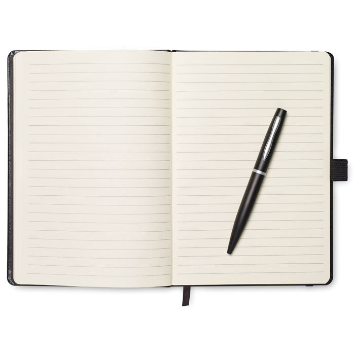 A5 Notebook with Ballpoint Pen